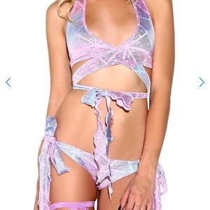 IHeartRaves Disco Party Savage Wrap Top & Bottom